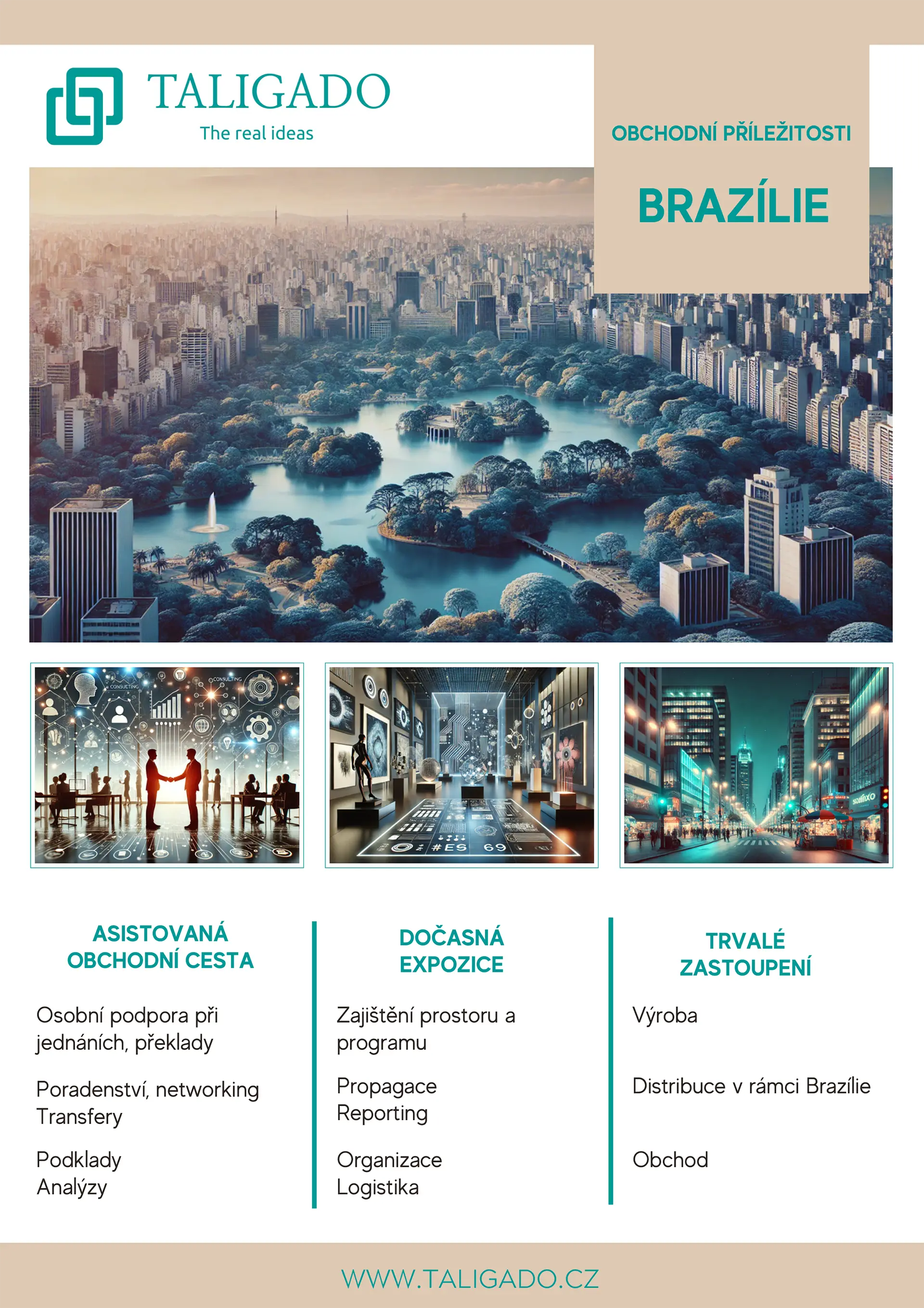 Leták - Obchodní příležitosti Brazílie